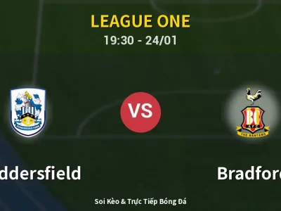 Soi Kèo Huddersfield vs Bradford – 19:30 24/01 | Nhận Định, Dự Đoán Tỷ Số