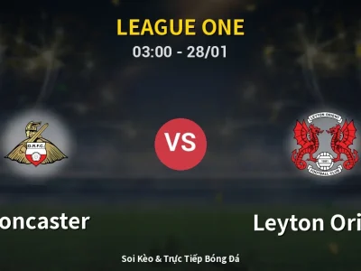 Kết Quả: Doncaster 3-0 Leyton Orient – Highlight & Bàn Thắng | League One