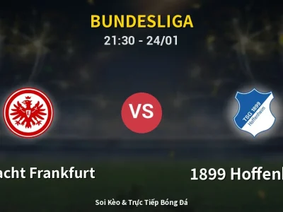 Soi Kèo Eintracht Frankfurt vs 1899 Hoffenheim – 21:30 24/01 | Nhận Định, Dự Đoán Tỷ Số