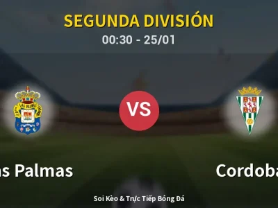 Kết Quả: Las Palmas 1-2 Cordoba – Highlight & Bàn Thắng | Segunda División