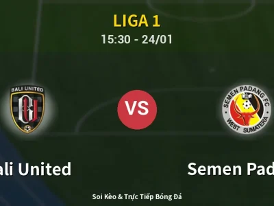 Kết Quả: Bali United 3-3 Semen Padang – Highlight & Bàn Thắng | Liga 1