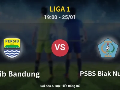 Kết Quả: Persib Bandung 1-0 PSBS Biak Numfor – Highlight & Bàn Thắng | Liga 1