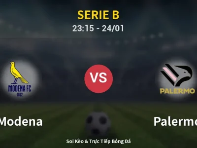 Soi Kèo Modena vs Palermo – 23:15 24/01 | Nhận Định, Dự Đoán Tỷ Số