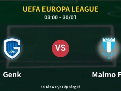 Kết Quả: Genk 2-1 Malmo FF – Highlight & Bàn Thắng | UEFA Europa League