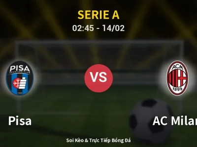 Kết Quả: Pisa 1-2 AC Milan – Highlight & Bàn Thắng | Serie A