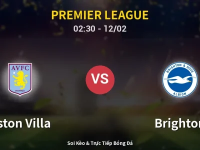 Kết Quả: Aston Villa 1-0 Brighton – Highlight & Bàn Thắng | Premier League