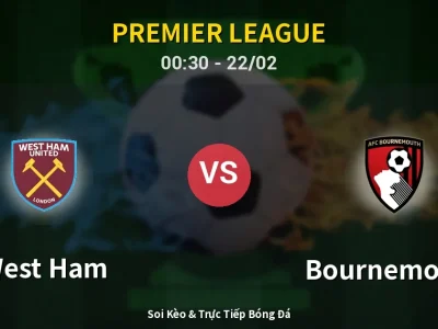 Kết Quả: West Ham 0-0 Bournemouth – Highlight & Bàn Thắng | Premier League