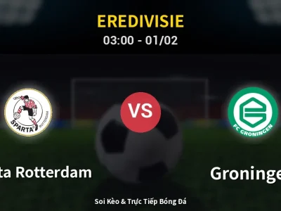 Kết Quả: Sparta Rotterdam 2-0 Groningen – Highlight & Bàn Thắng | Eredivisie