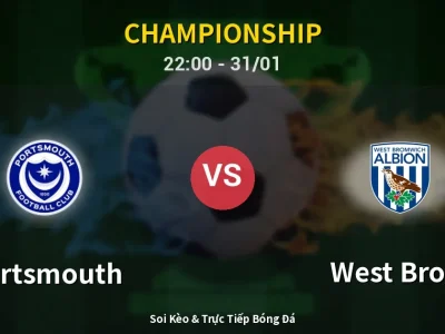 Soi Kèo Portsmouth vs West Brom – 22:00 31/01 | Nhận Định, Dự Đoán Tỷ Số