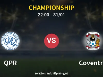 Soi Kèo QPR vs Coventry – 22:00 31/01 | Nhận Định, Dự Đoán Tỷ Số