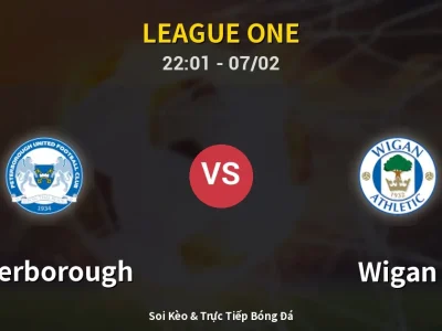 Soi Kèo Peterborough vs Wigan – 22:01 07/02 | Nhận Định, Dự Đoán Tỷ Số