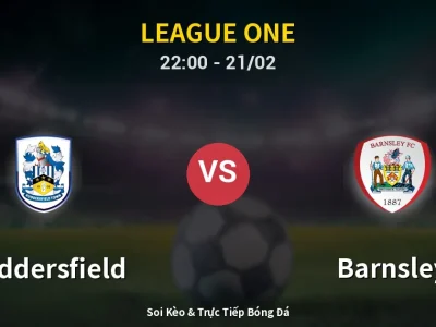 🔴 Trực Tiếp: Huddersfield 0-0 Barnsley – Link Xem League One (Full HD)