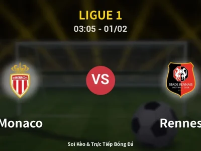 Kết Quả: Monaco 4-0 Rennes – Highlight & Bàn Thắng | Ligue 1
