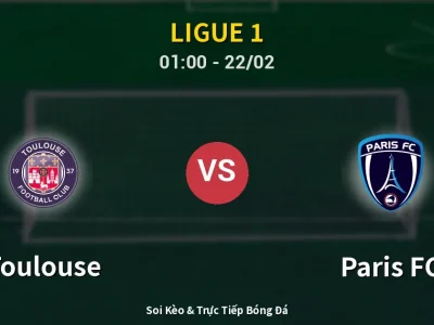 Kết Quả: Toulouse 1-1 Paris FC – Highlight & Bàn Thắng | Ligue 1