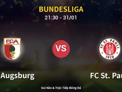 🔴 Trực Tiếp: FC Augsburg 0-0 FC St. Pauli – Link Xem Bundesliga (Full HD)