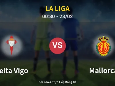 Kết Quả: Celta Vigo 2-0 Mallorca – Highlight & Bàn Thắng | La Liga