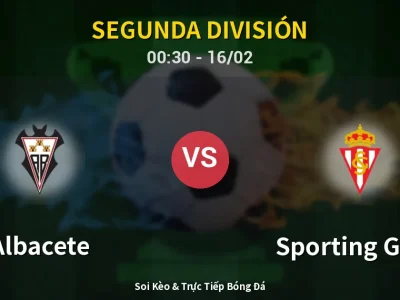 Kết Quả: Albacete 1-1 Sporting Gijon – Highlight & Bàn Thắng | Segunda División