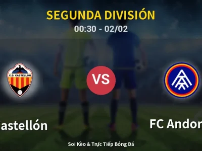 Kết Quả: Castellón 2-0 FC Andorra – Highlight & Bàn Thắng | Segunda División