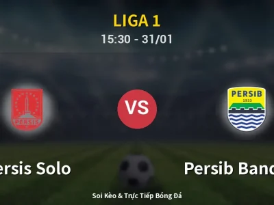 Kết Quả: Persis Solo 0-1 Persib Bandung – Highlight & Bàn Thắng | Liga 1