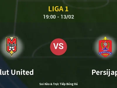 Kết Quả: Malut United 4-0 Persijap – Highlight & Bàn Thắng | Liga 1