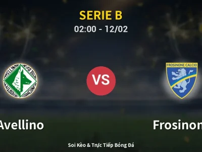 Kết Quả: Avellino 1-3 Frosinone – Highlight & Bàn Thắng | Serie B