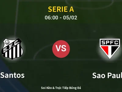 Kết Quả: Santos 1-1 Sao Paulo – Highlight & Bàn Thắng | Serie A