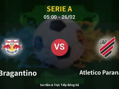 Kết Quả: RB Bragantino 1-1 Atletico Paranaense – Highlight & Bàn Thắng | Serie A