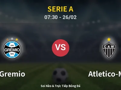 Kết Quả: Gremio 2-1 Atletico-MG – Highlight & Bàn Thắng | Serie A