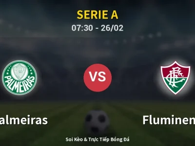 Kết Quả: Palmeiras 2-1 Fluminense – Highlight & Bàn Thắng | Serie A