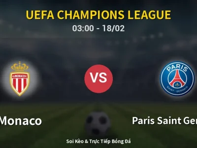 Kết Quả: Monaco 2-3 Paris Saint Germain – Highlight & Bàn Thắng | UEFA Champions League
