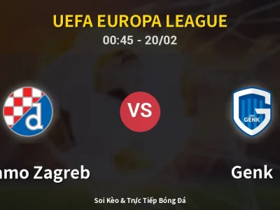 Kết Quả: Dinamo Zagreb 1-3 Genk – Highlight & Bàn Thắng | UEFA Europa League