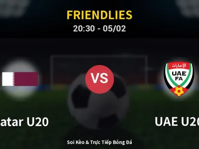Soi Kèo Qatar U20 vs UAE U20 – 20:30 05/02 | Nhận Định, Dự Đoán Tỷ Số