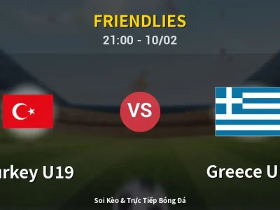 🔴 Trực Tiếp: Turkey U19 0-0 Greece U19 – Link Xem Friendlies (Full HD)