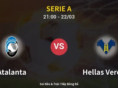 🔴 Trực Tiếp: Atalanta 0-0 Hellas Verona – Link Xem Serie A (Full HD)