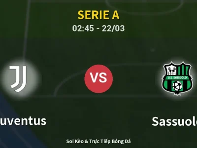 Kết Quả: Juventus 1-1 Sassuolo – Highlight & Bàn Thắng | Serie A