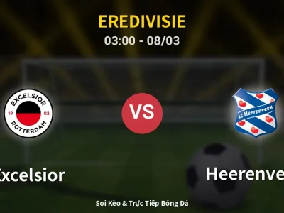 Kết Quả: Excelsior 1-2 Heerenveen – Highlight & Bàn Thắng | Eredivisie