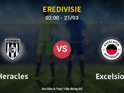 Kết Quả: Heracles 1-1 Excelsior – Highlight & Bàn Thắng | Eredivisie