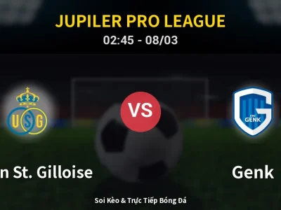 Kết Quả: Union St. Gilloise 2-1 Genk – Highlight & Bàn Thắng | Jupiler Pro League