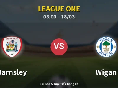 Kết Quả: Barnsley 1-1 Wigan – Highlight & Bàn Thắng | League One