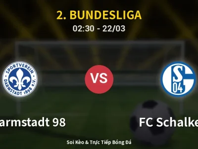 Kết Quả: SV Darmstadt 98 1-1 FC Schalke 04 – Highlight & Bàn Thắng | 2. Bundesliga