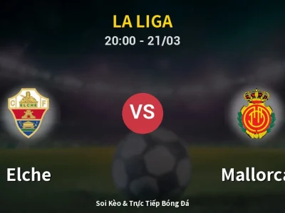 Soi Kèo Elche vs Mallorca – 20:00 21/03 | Nhận Định, Dự Đoán Tỷ Số