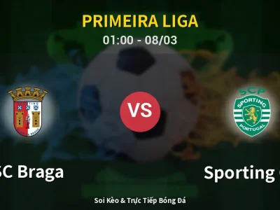 Kết Quả: SC Braga 2-2 Sporting CP – Highlight & Bàn Thắng | Primeira Liga