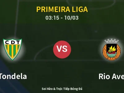 Kết Quả: Tondela 0-1 Rio Ave – Highlight & Bàn Thắng | Primeira Liga