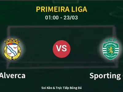 Kết Quả: Alverca 1-4 Sporting CP – Highlight & Bàn Thắng | Primeira Liga