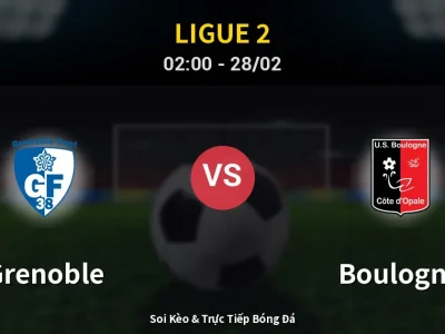 Kết Quả: Grenoble 0-0 Boulogne – Highlight & Bàn Thắng | Ligue 2