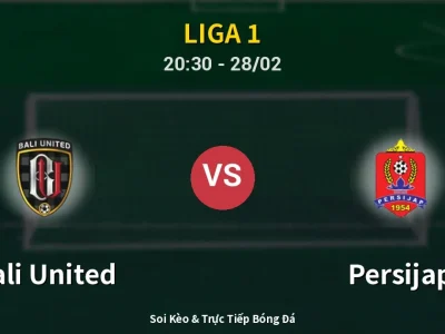 Soi Kèo Bali United vs Persijap – 20:30 28/02 | Nhận Định, Dự Đoán Tỷ Số