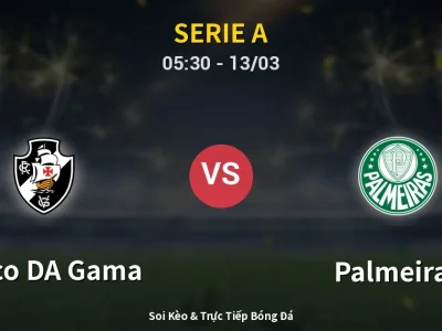 Kết Quả: Vasco DA Gama 2-1 Palmeiras – Highlight & Bàn Thắng | Serie A