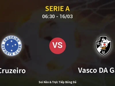Kết Quả: Cruzeiro 3-3 Vasco DA Gama – Highlight & Bàn Thắng | Serie A