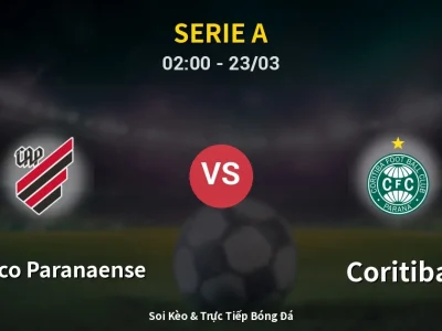 Kết Quả: Atletico Paranaense 2-0 Coritiba – Highlight & Bàn Thắng | Serie A