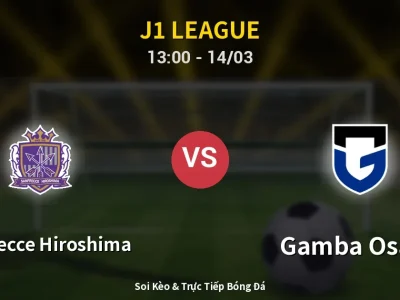Kết Quả: Sanfrecce Hiroshima 2-0 Gamba Osaka – Highlight & Bàn Thắng | J1 League